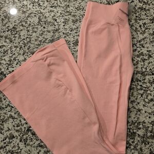 Pink High-Waisted Leggings